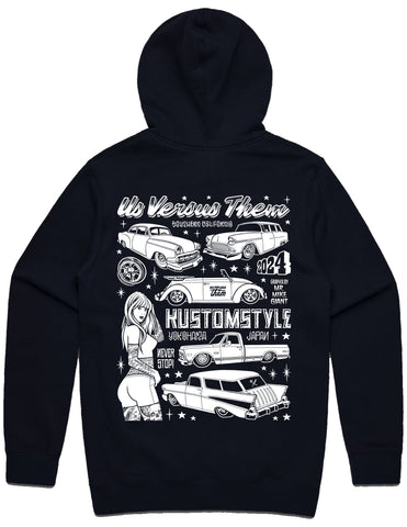 UVTxKUSTOMSTYLExGIANT HOODIE