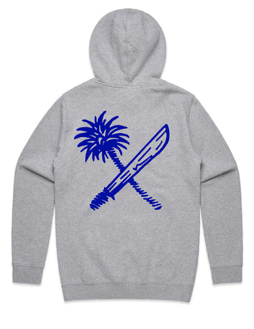 SQUIGGLE CROSSCUT HOODIE