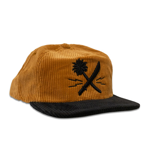 CROSSCUT BOLT CORDUROY CAP